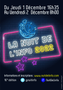 Affiche Nuit de l'Info 2022