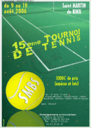 15 ieme Tournoi de Tennis SMBS