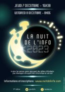 Affiche Nuit de l'Info 2023