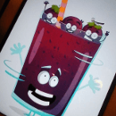 Illustration smoothie