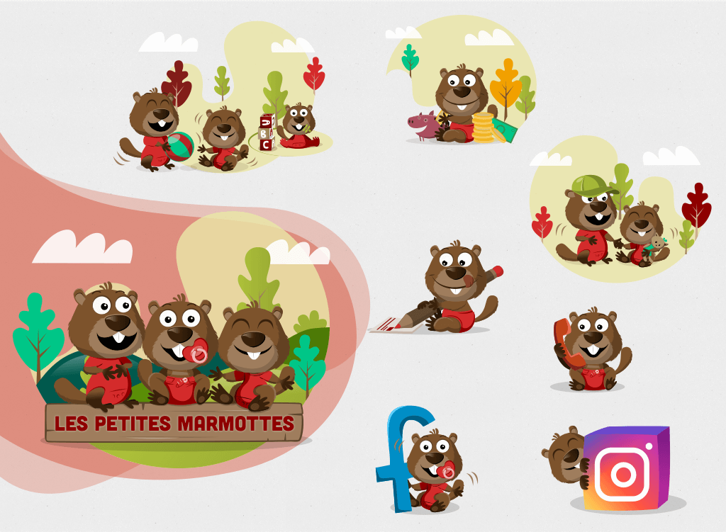Les Petites Marmottes logo