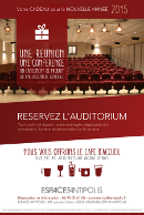 Promotion Auditorium Espaces Antipolis