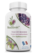 Design de l etiquette des boites des produits Resolivin (complements alimentaires)