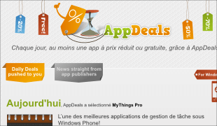 AppDeals - website