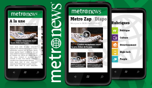 Metro News WP8